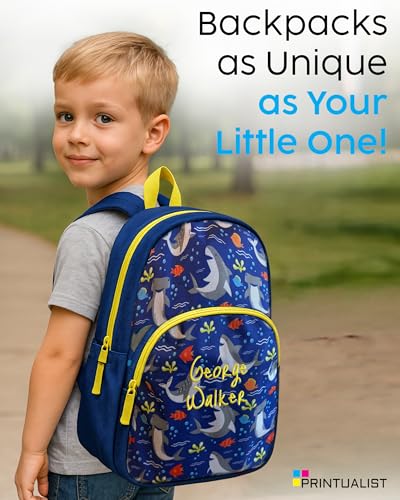 Custom Name Kids Backpack – Personalized Embroidered School Bag for Boys – Durable Preschool Backpack for Toddlers, Galaxy4