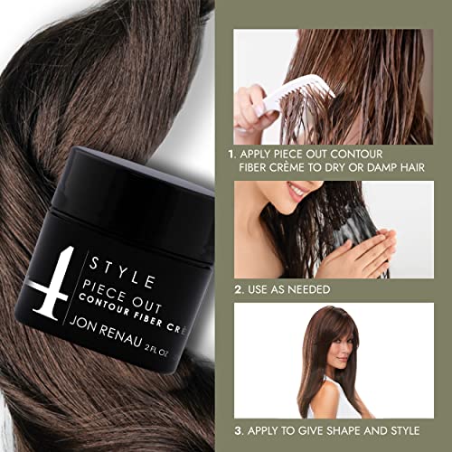 Piece Out Contour Fiber Crème For Synthetic, Heat Friendly And Human Hair #TOP5