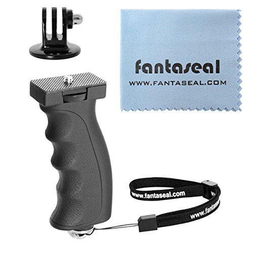 Fantaseal Ergonomic Camera Grip Mount Compatible with Nikon Canon Sony DSLR Camera Camcorder+ GoPro Hero 8 7 6 5/4/3/Session Sony Garmin Virb SJCAM Action Camera Hand Grip Stabilizer Handle Holder