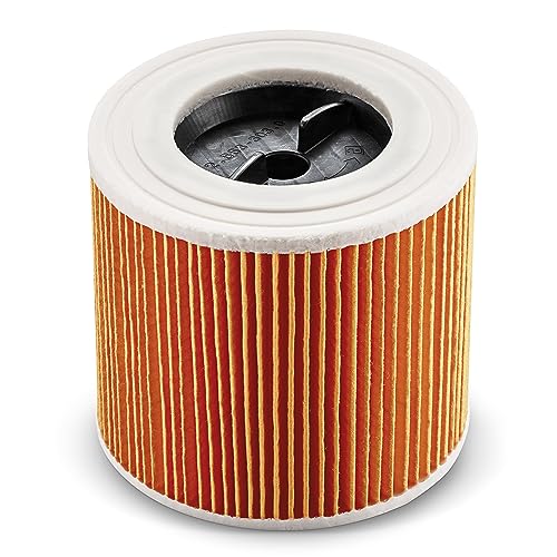 Kärcher Original Filtro de cartucho de una pieza KFI 3310 apto para las aspiradoras en seco y húmedo WD, SE, KWD de Kärcher (2.863-303.0)