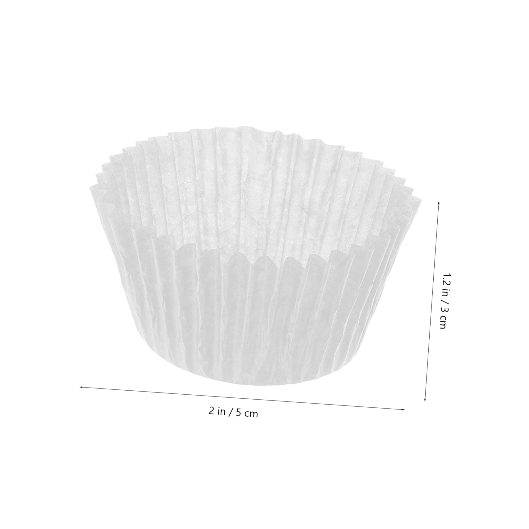 1000 Moldes para Mini Muffins de Papel Anti Grasa, Capacillos para Hornear Cupcakes y Muffins, sin Olores, para Baby Showers