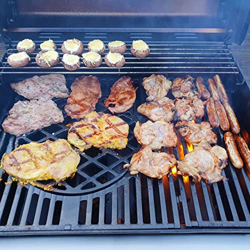 15-1/4" 7636 Flavorizer Bars For Weber Spirit 2 Grill Parts, Spirit E310 E315 E320 S310 S315 S320, Replacement For Weber Gs4 Spirit Ii Parts, Porcelain-Enameled Heat Plates 67046 69797 #TOP6