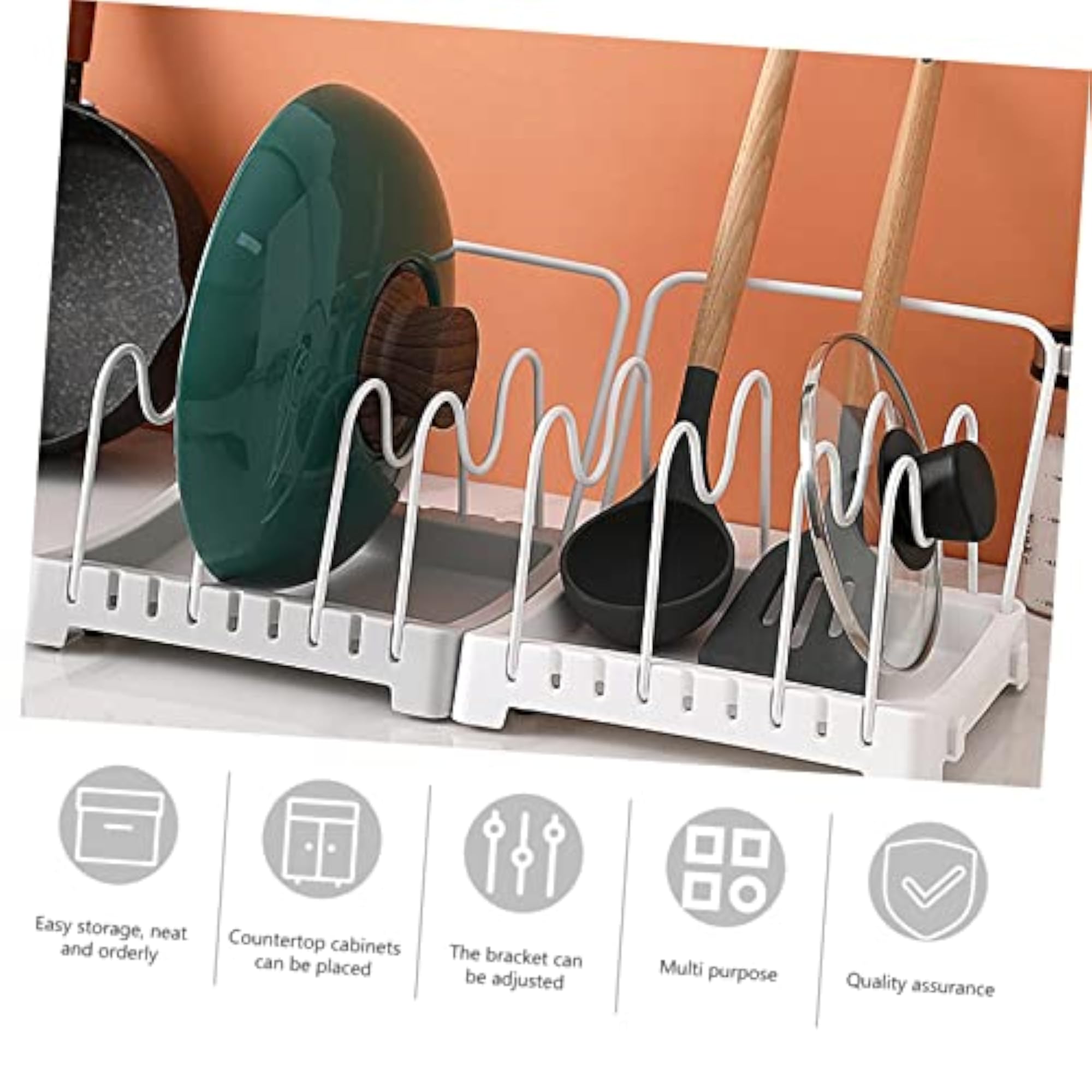 Multi-Functional Kitchen Storage Rack Organizer
