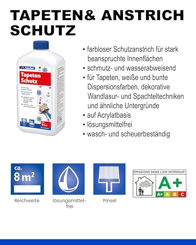Baufan Tapeten Schutz, 1 l, transparent