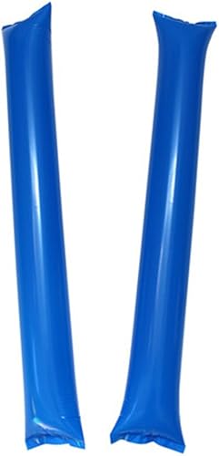 Miniatura 3 de 50 palitos de trueno, inflables, para estadio, ruidosos, Bam Bam Cheer, barra de soplado, palos inflables para explotar ruidosos, palos de