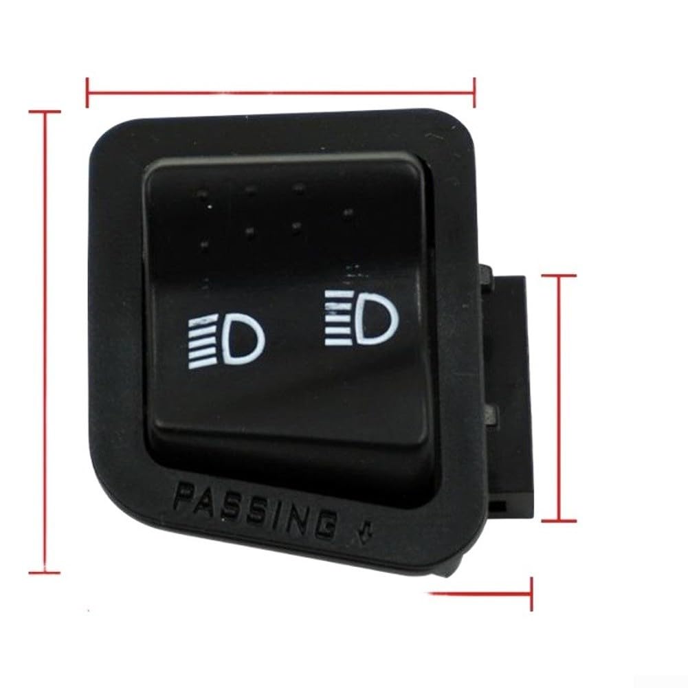 Set interruttori leva cambio Piaggio moto scooter indicatori direzione accensione faro plastica ABS metallo 5 pezzi
