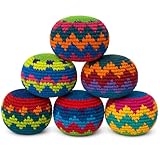Penny Lane Brand Hacky Sack Imported From Guatamala Set of 6 Size: Set of 6 Model: