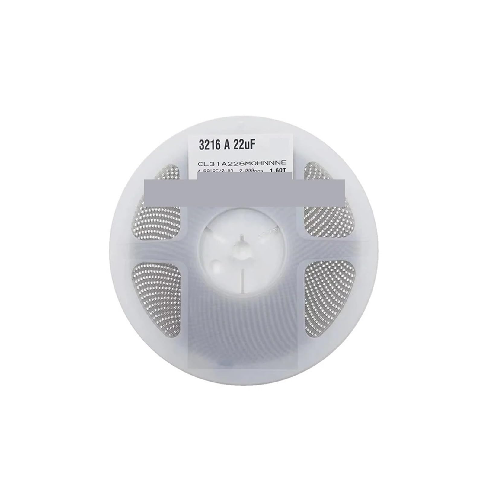 Condensateur 1206 22uF 16V X5R composant CMS CL31A226MOHNNNE - Bobine MLCC 2000 pièces