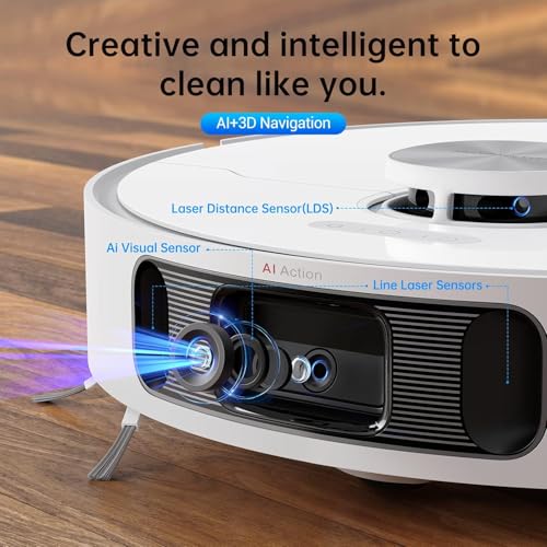 dreame L10s Ultra Robot Vacuum and Mop Combo, Auto Mop Cleaning and Drying, Self-Refilling and...