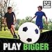 Hape DO-U-Play Games Jumbo Soccer Ball, 30” Diameter, Superior Rubber Durable Heavy-Duty Material