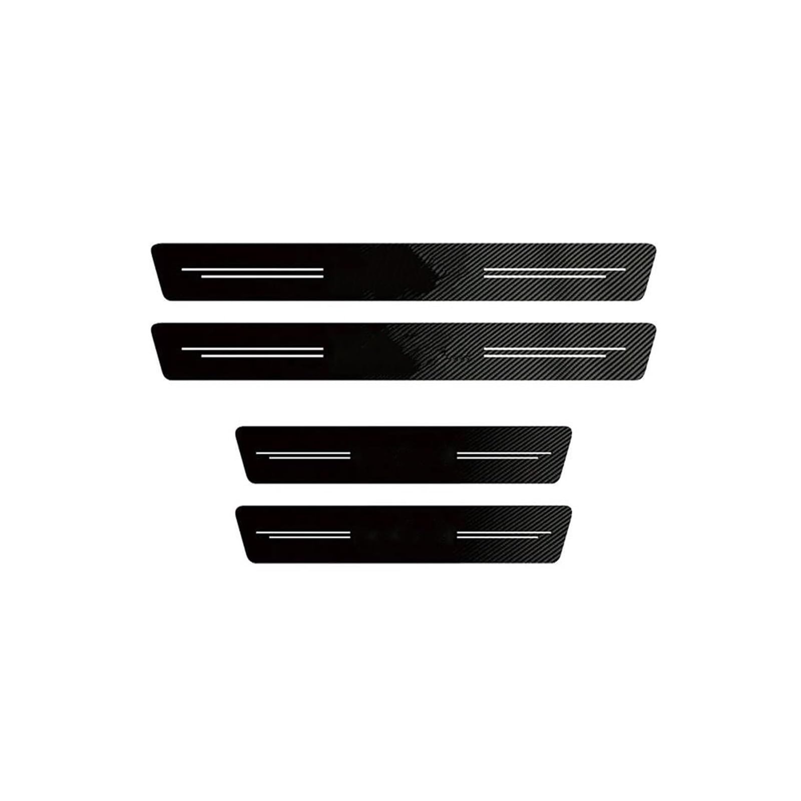 Carbon Fiber Sticker for Kia for Sportage for Ceed for Picanto for Rio for Proceed 5 3 4 K7 K5 K3 for Ray for Sorento Car Threshold Strip(4Pcs Car Door)
