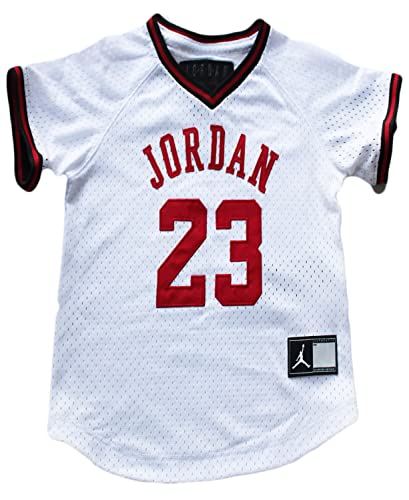 Air Jordan Boys 23 Sports Fashion Top (as1, Age, 2_Years, 4_Years, White, 4T)