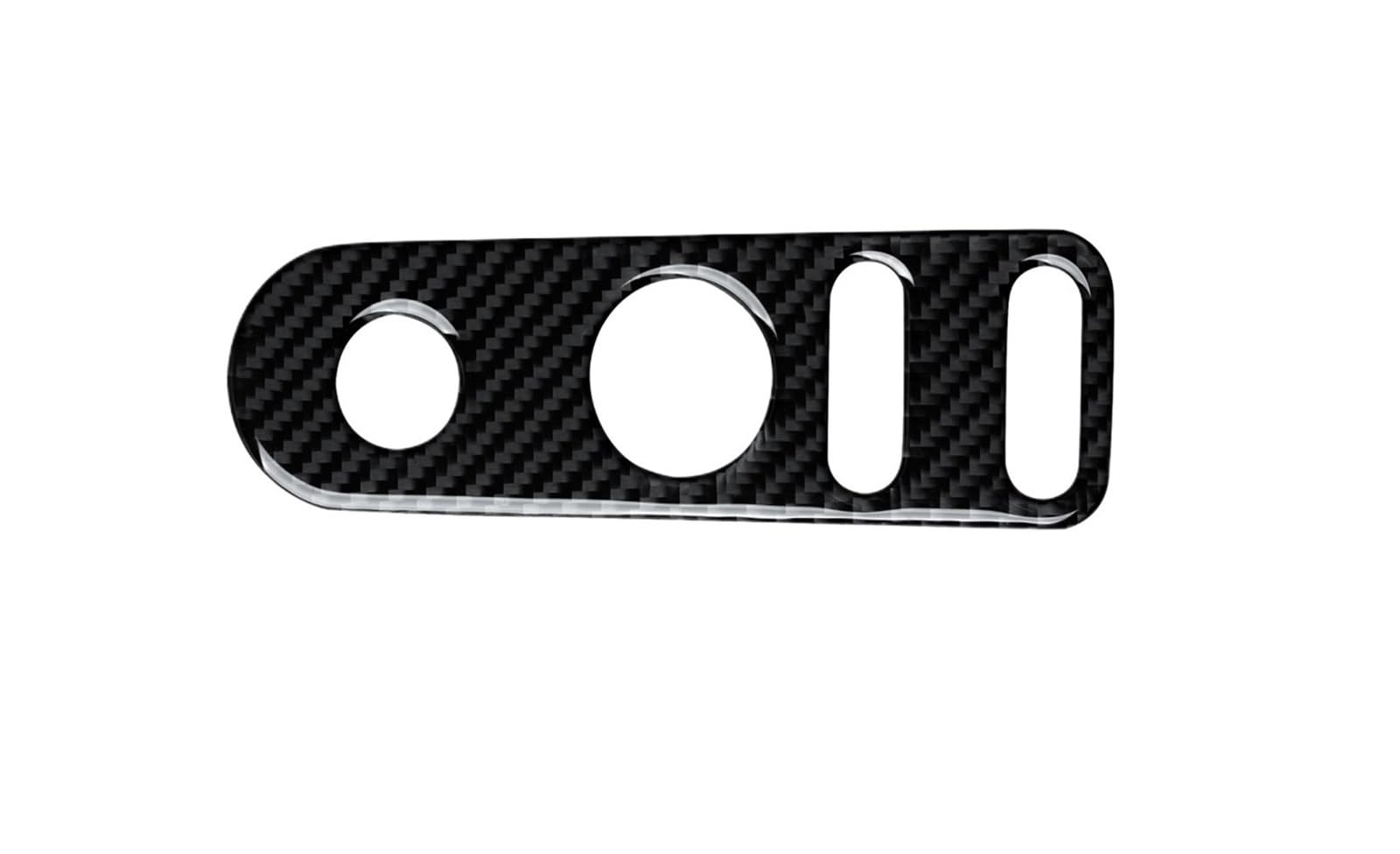 Car Interior for Seat for Leon for Altea for Toledo (2004-2015), Carbon Fiber Interior Sticker, Car Center Console Cigarette Lighter Panel