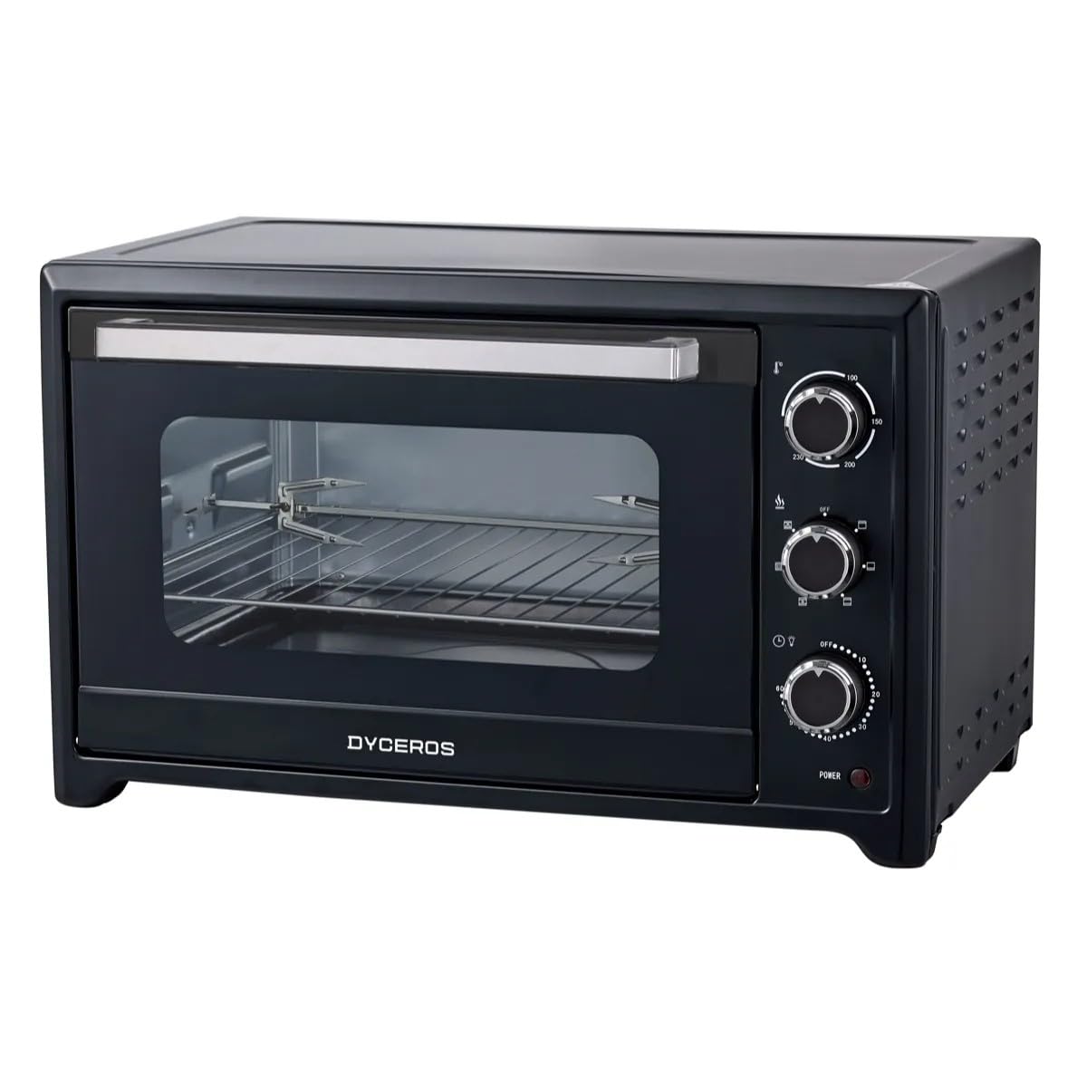 Four Électrique Table 45L Chaleur Tournante Rôtissoire 2000W
