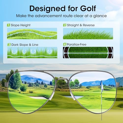 Golf Sunglasses Aviator Polarized Sun Glasses Pilot Sunglasses UV400 Protection HD Golf Greens Glasses for Golfing2