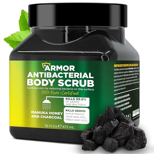 Image of Antibacterial Body Scrub Exfoliator Deep Cleansing & Purifying 16 fl oz
