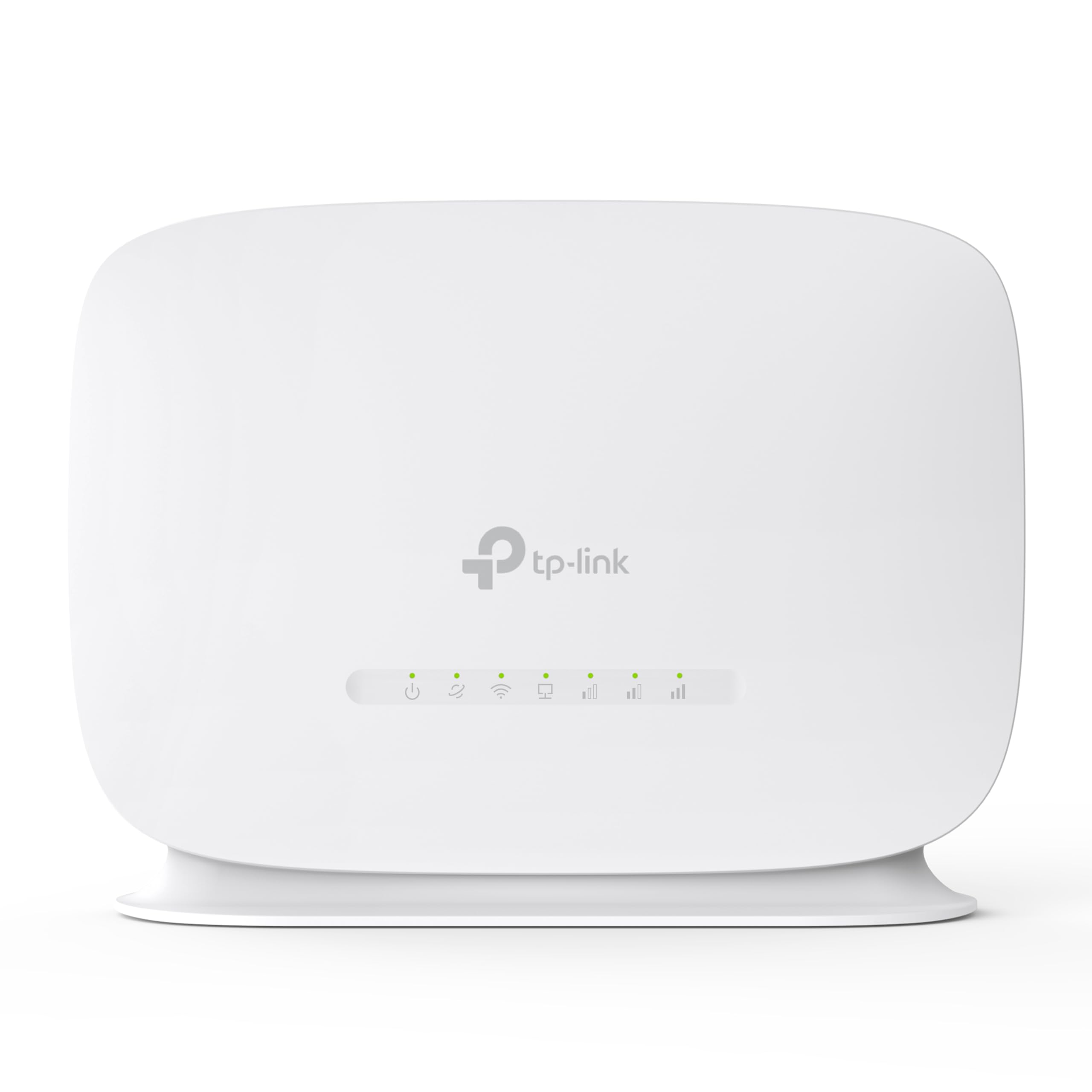 TP-Link TL-MR105 LTE Router, 4G Router unterstützt Nano SIM Karten, 4G Cat4 bis zu 150 Mbit/s, WLAN 2.4GHz 300 Mbit/s, 2 x 100 Mbps Ports, Plug & Play, bis zu 32 Geräte, Kindersicherung, Gast-Netzwer