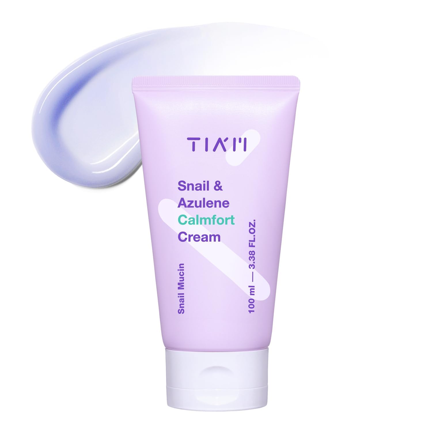 Amazon.com: TIA'M TIAM Snail & Azulene Calmfort Cream, 3.38 fl oz