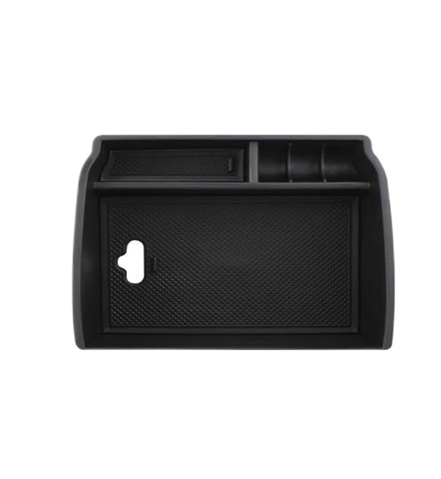 EVEKHAHHRB Console Storage Box Container For For Hilux For Fortuner 2016 2017 2018 2019 2020 2021 2024 Car Armrest Storage Box Center Console Organizer Tray Pallet Holder Armrest Storage Box(1)