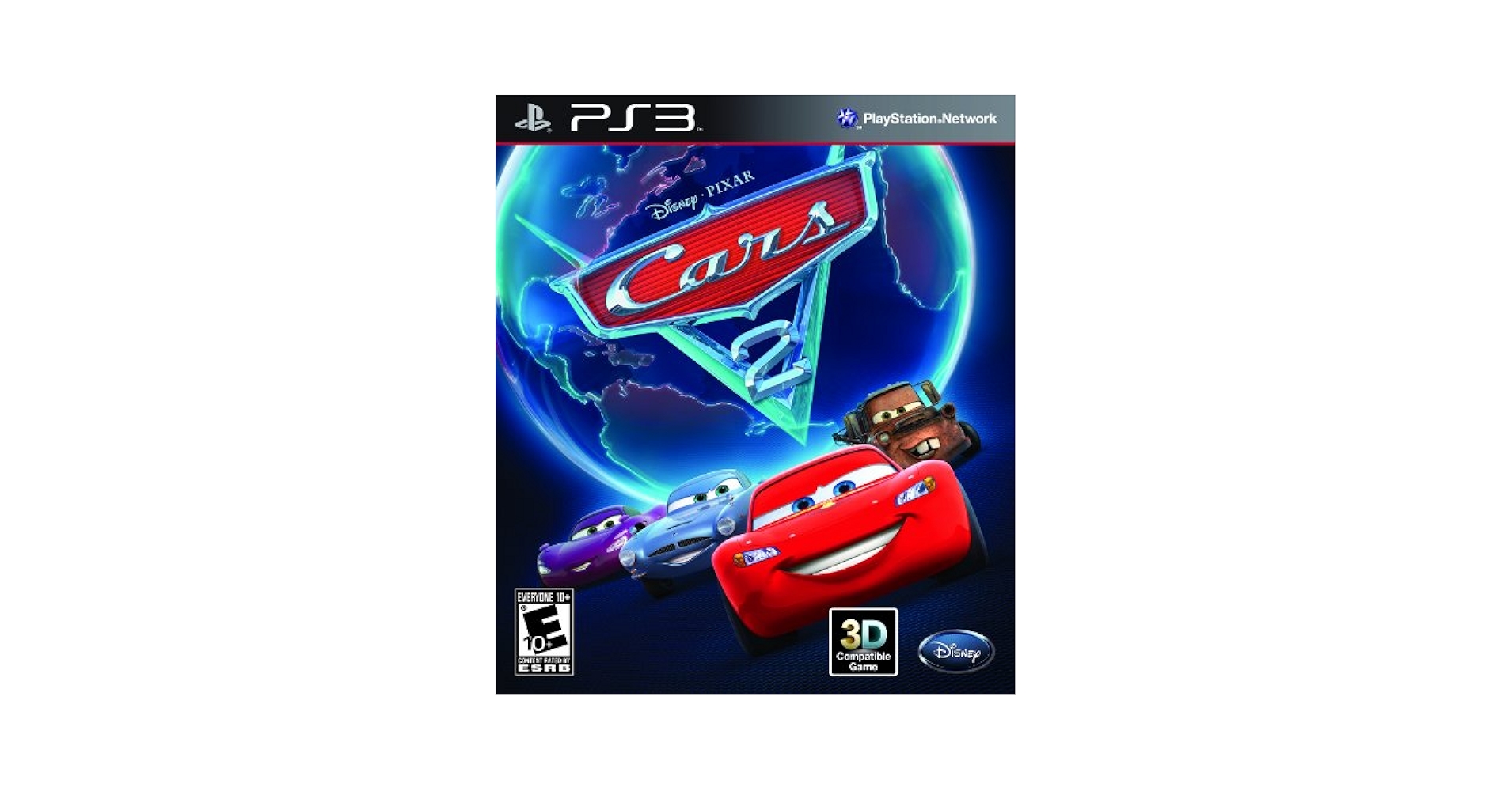 PlayStation3 - アジア版 カーズ2 CARS 2 PIXAR ピクサー PS3 ディズニー Disney Pixar Cars 2 Playstation 3 PS3 Asia English Version