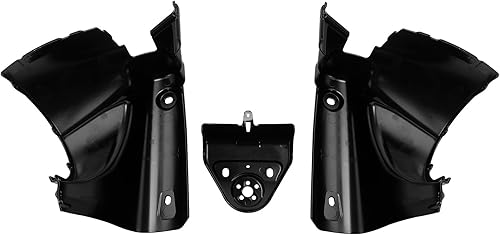 Miniatura 8 de TCT-MOTORPARTS Cubierta de góndola para faros delanteros color negro brillante de 7 pulgadas para Harley Road King FLHR 2014-2023