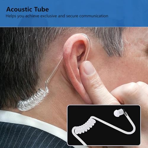Image of Retevis Walkie Talkie Earpiece with Mic, for RT22 /RT21 /RT68 /H777 /RT86
