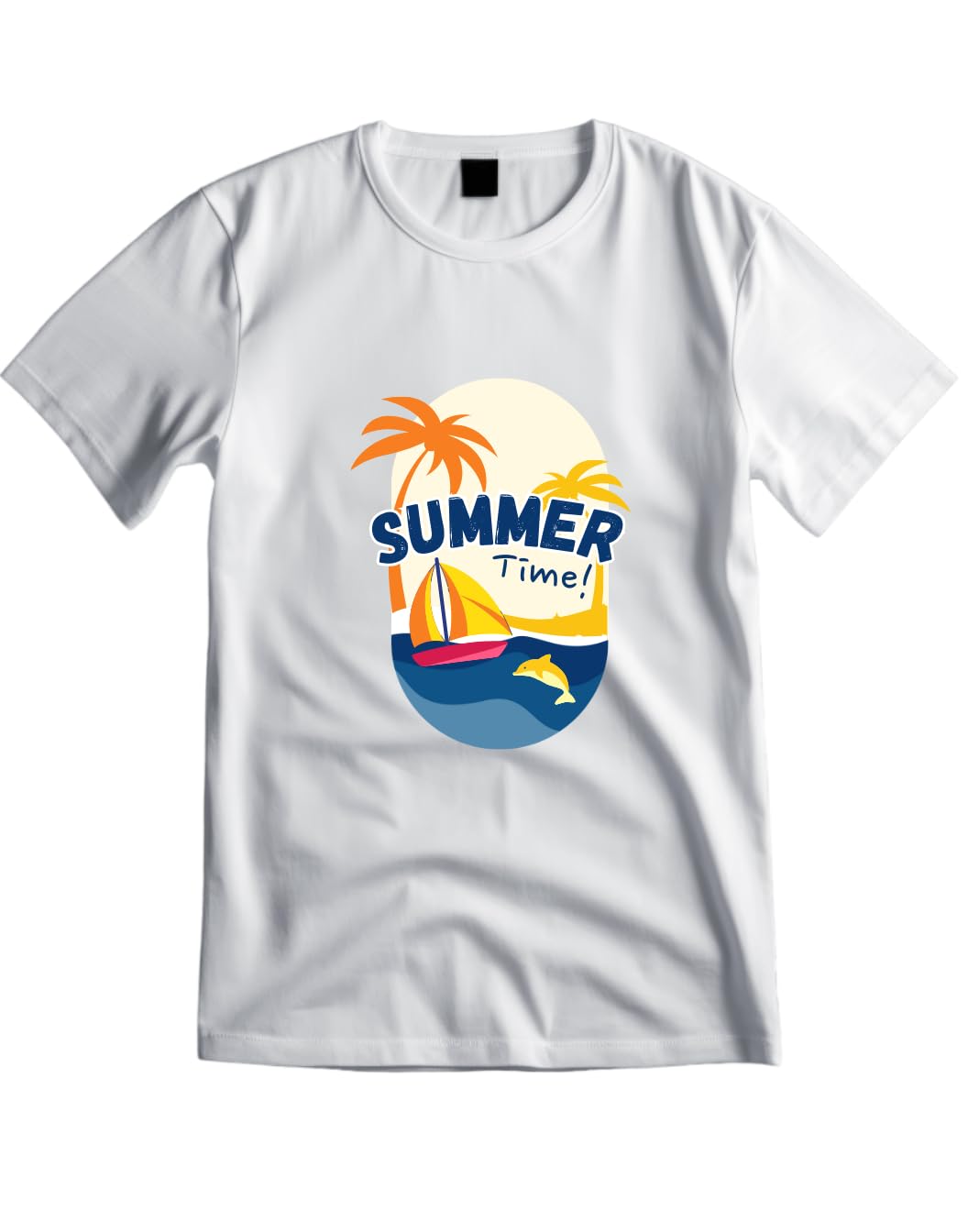 Custom T-Shirt Printing, Print Round Neck T-Shirts