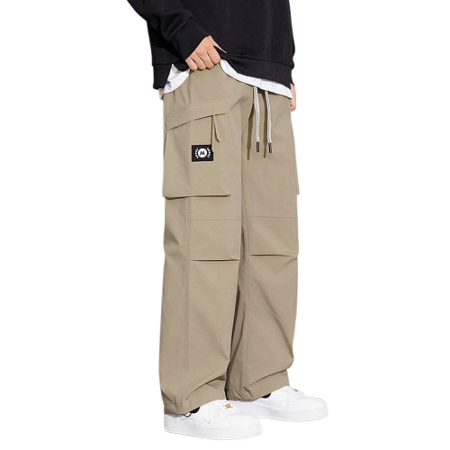 Cargo for Men || Cotton Cargo Pant || Drawstring Waist Pant (Also Available in Plus Sizes) (149-152)