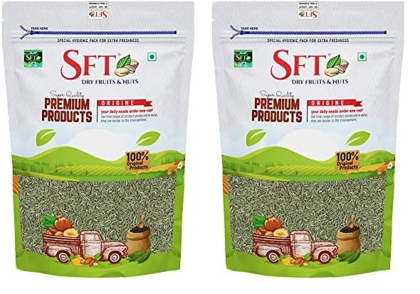 Image of SFT Fennel Seeds Small (Saunf) 100 Gm (Pack of 2)