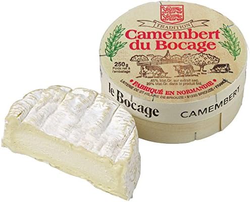 French Cheese Camembert Le Bocage - 8.8 oz - Imported From France Cow Milk
