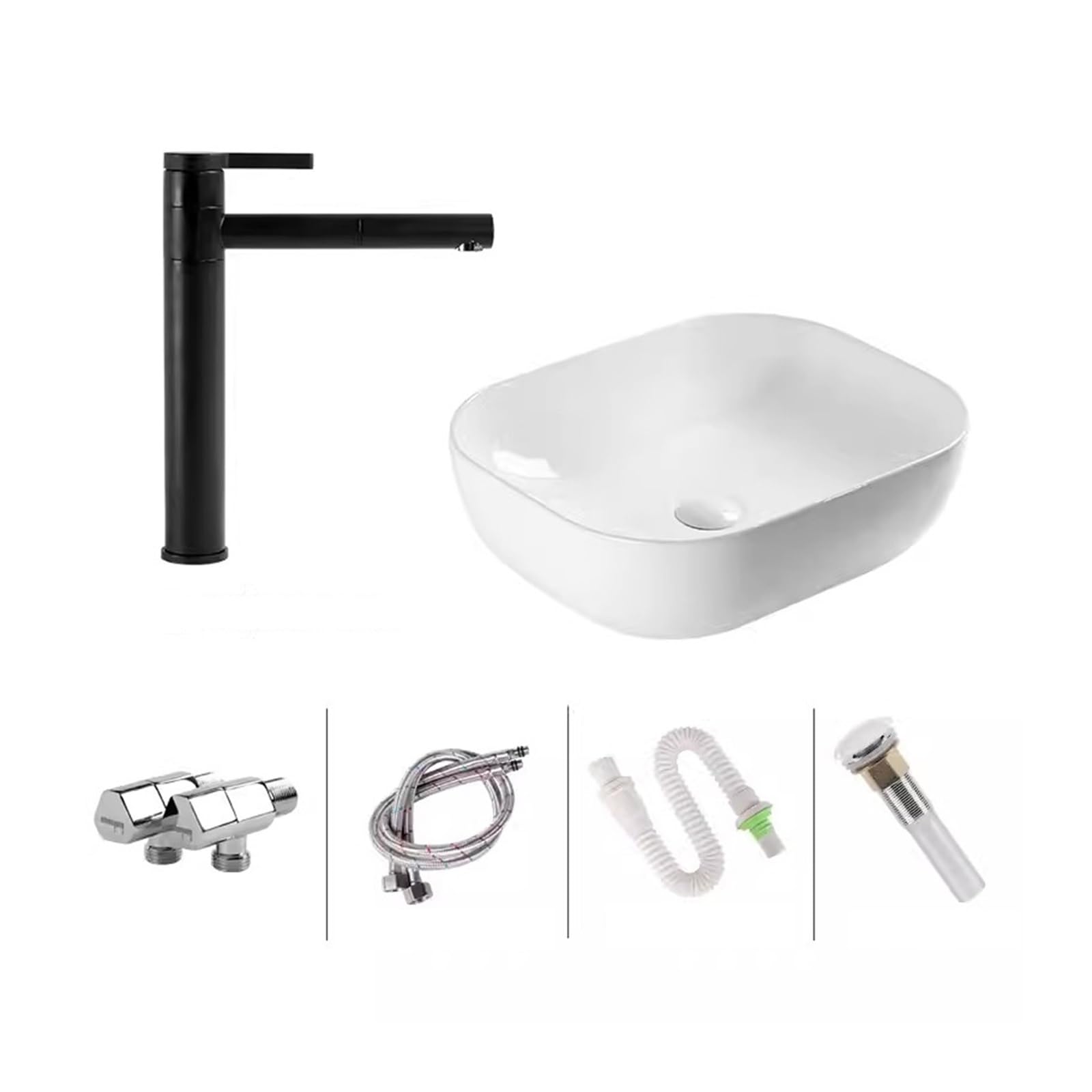Aertsdfgt B Sink Owl Nordic Ceramic Table Asin Simple Square Washbasin Athroom Home Alcony Wash Art
