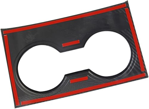 Miniatura 6 de Accesorios de fibra de carbono para portavasos, cubierta de panel, accesorios para Chevy Tahoe Suburban 2021-2024