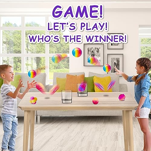 Party Favors Bouncy Ball Kit for Kids, FunKidz Make Colorful Magic Bouncing Ball Individual Pack 12 Bottles Making Bouncy Balls Activities Kits for Boys and Girls Ages 6+ - Image 10