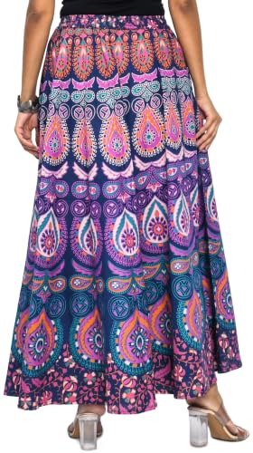 Image of Premium Cotton Skirt for Women with Pocket, Free Size