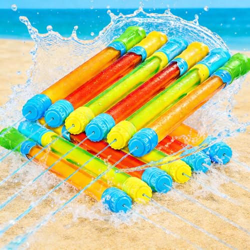 Pistolet à eau enfants 12 pièces : la solution pour occuper les groupes au jardin