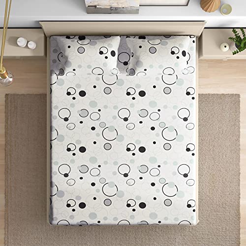 Image of Wakefit Wakefit Flat Bedsheet Bubbles Double