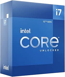 Intel Core i7-12700K Desktop Processor 12 (8P+4E) Cores up to 5.0 GHz Unlocked LGA1700 600 Series Chipset 125W