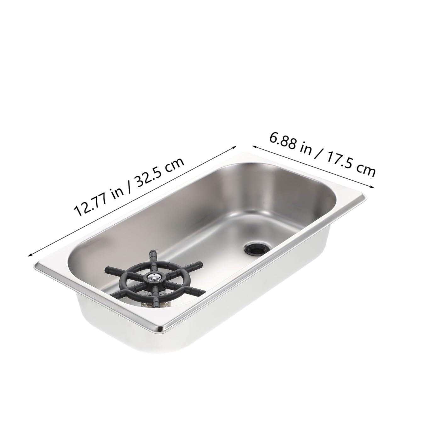 HEMOTON Lavabicchieri da Lavello in Acciaio Inox, Pulisci Bicchieri ad Alta Pressione Tubo in Silicone, per Bar e Ristoranti