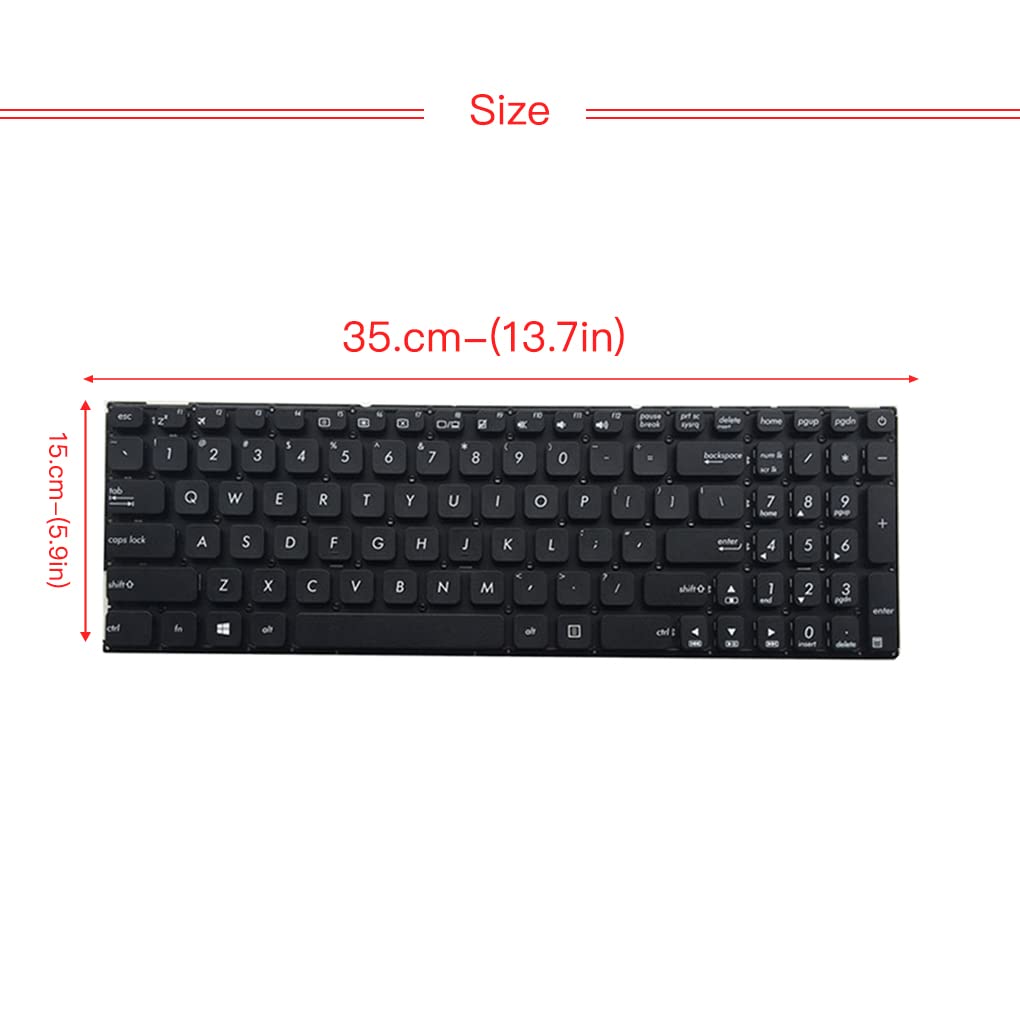 Sanj8 Flex Cable Keyboard for Asus Vivo Book X541/ X541N /X541NA