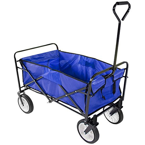 foldable pull along wagon