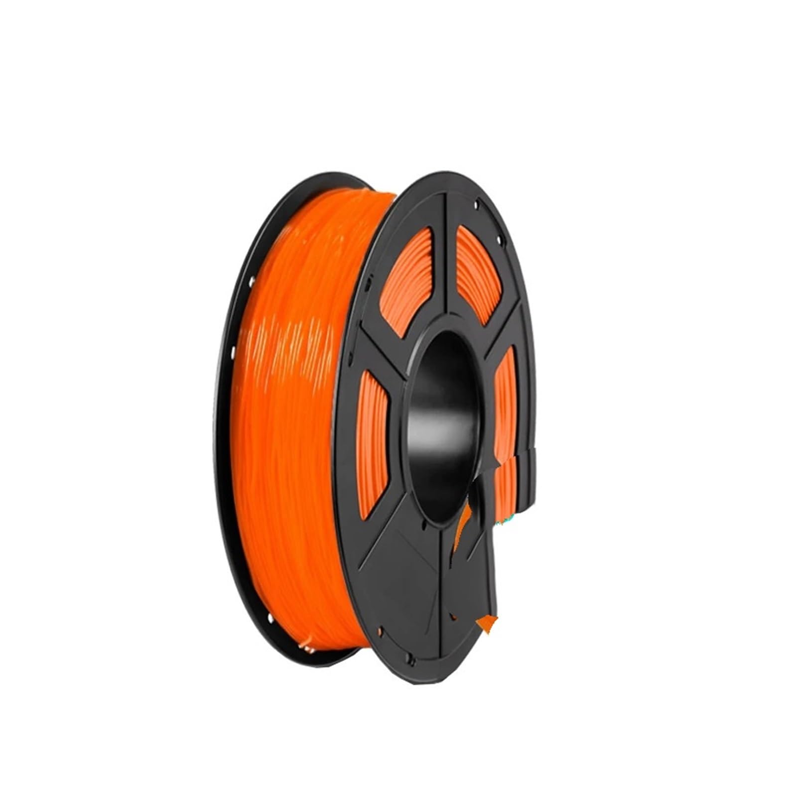 95A TPU-Filament, flexibles orangefarbenes Druckmaterial, 1,75 mm, kg | Weiche, elastische Textur, Maßgenauigkeit auf +/-0,03 mm kontrolliert
