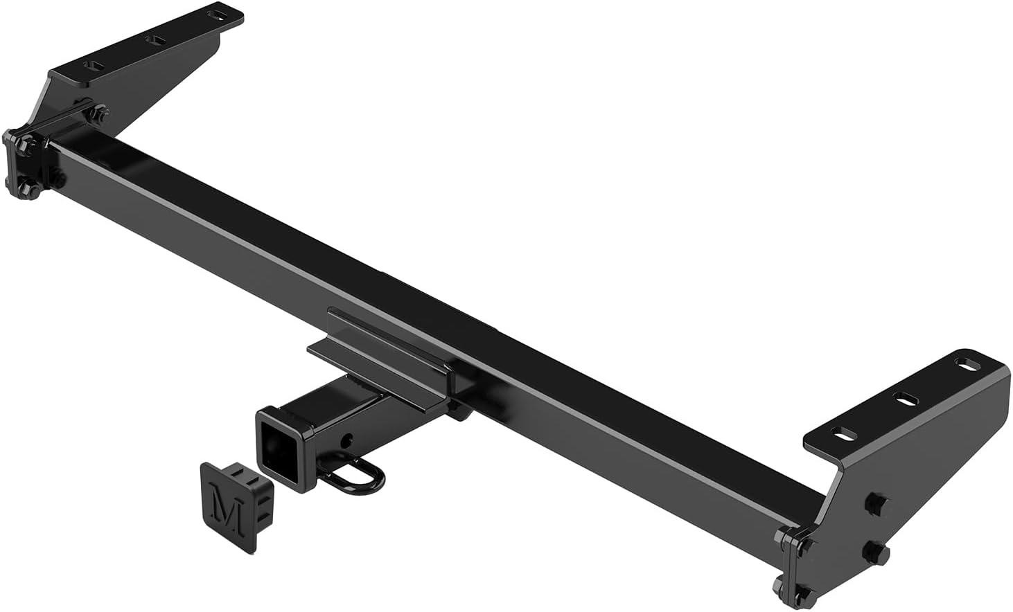Trailer Hitch, 2 inch Towing Hitch Receiver with Class 3 Hitch Cover Compatible with Nissan Frontier 2005-2025