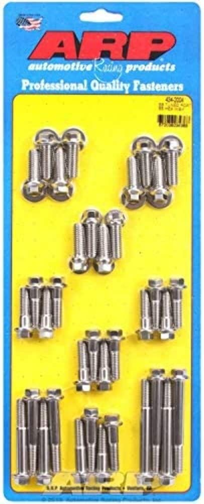 ARP 434-2004 6-Point Stainless Steel Intake Bolt Kit for Small Block Chevy