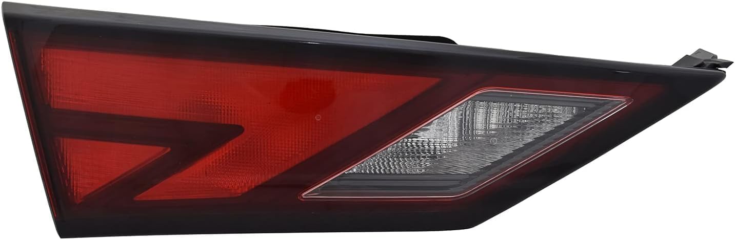 ALLIGATOR AUTO LIGHTS Replacement for Nissan Sentra 2020-2024 Halogen Tail Light Assembly with Bulbs, Left Side/Driver Side Inner, OEM: 26555-6LB5A / Partslink: NI2802124 DOT/SAE Compliant