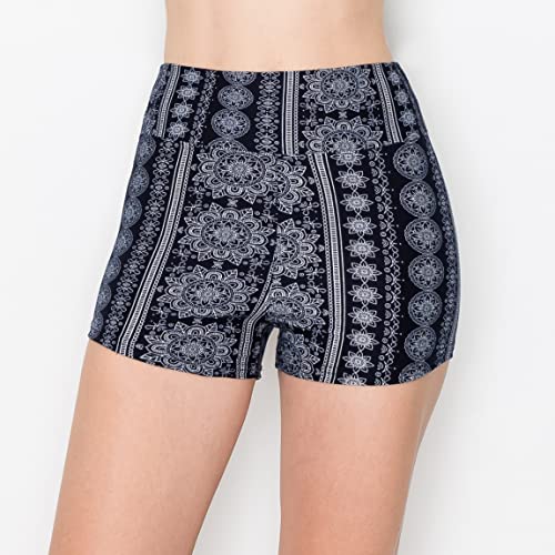 Image of ALWAYS Yoga Shorts for Women - High Waisted Workout Biker Shorts for Yoga, Running & Under Dress Anti-Chafing Comfort