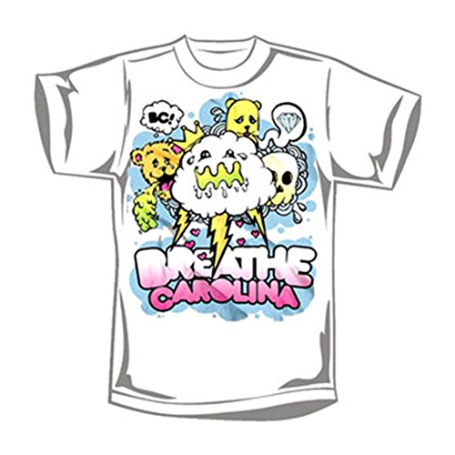 Breathe Carolina Boys' T-shirt Youth Large White