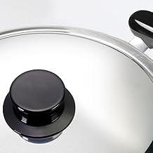 OPPAHA Universal Knob for Lids Cookware 3 Pieces with 5 mm Thread in Brass and Bakelite Heat Resistant Compatible with Various Brands