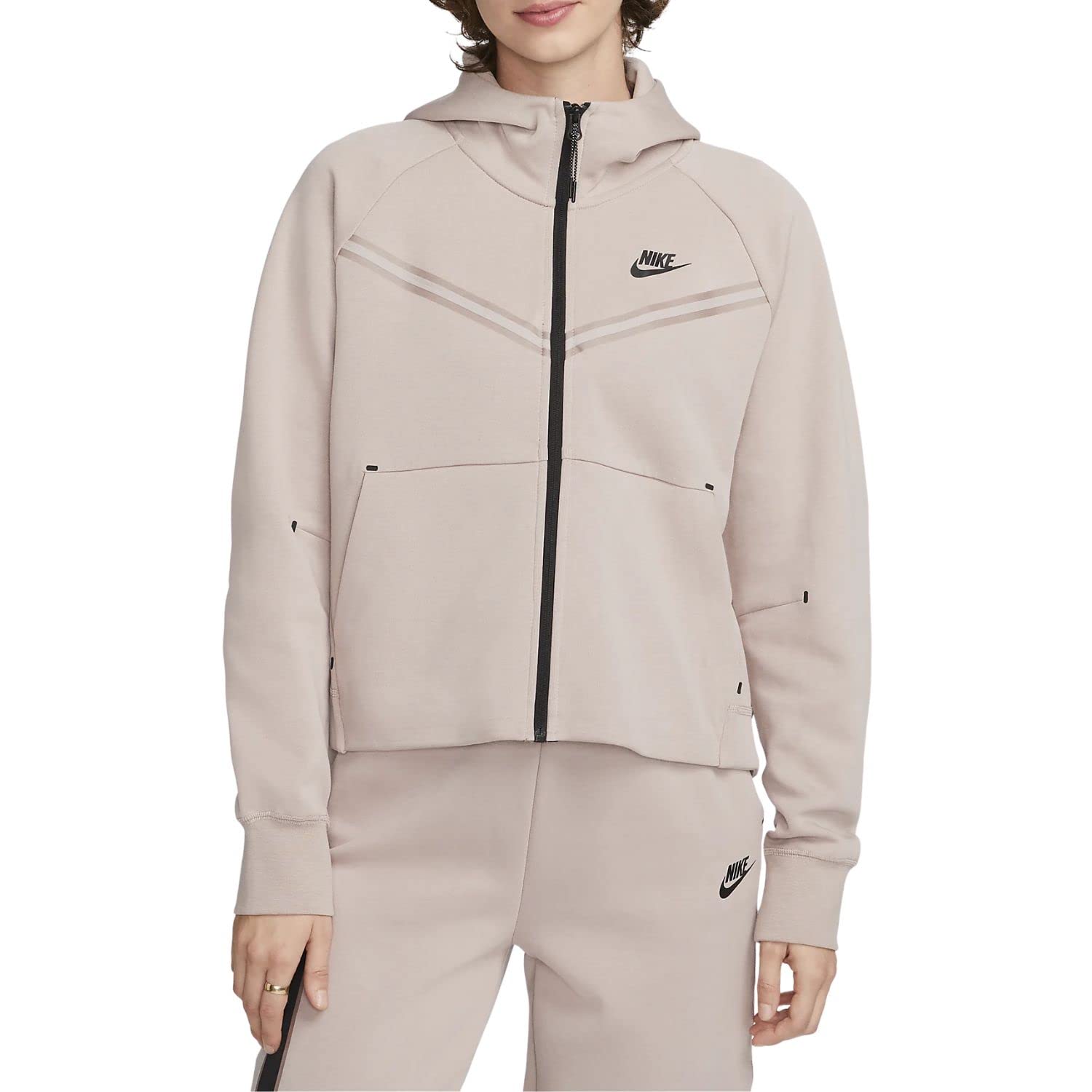 Nike NSW TCH FLC WR Essntl Fz HDY Koszulka damska