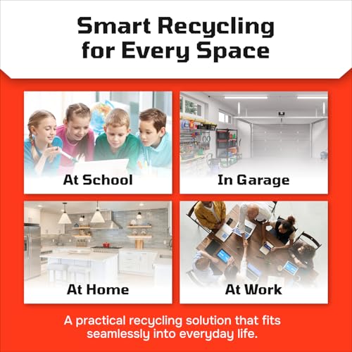 Grey-Recycle-Bin-6-Gallon-Stackable-Recycle-Bins-for-Kitchen-with-Handle-Kitchen-recycling-bin-with-stackable-space-saving-design-maximizes-recycling-capacity-in-kitchens-offices-garages-homes