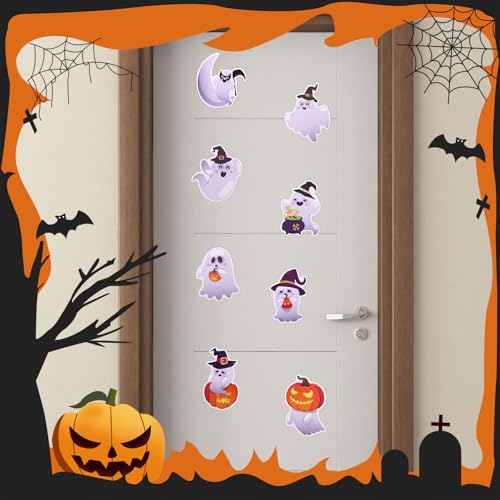 Nqeuepn 1029636 8Pcs Halloween Fridge Magnets thumb #2